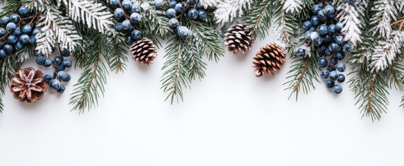 The Frosty Pine and Berries