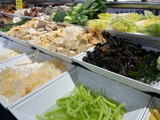 しゃぶしゃぶバイキング　食材