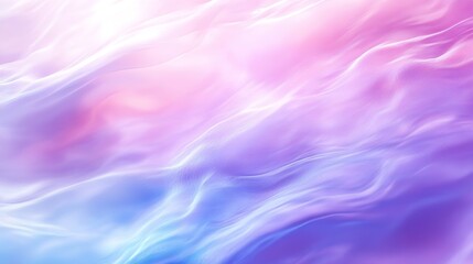 Soft Abstract Waves in Pastel Colors