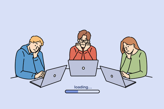 Poor internet speed frustrates students using laptops and waiting for educational apps to load. Slow internet speed reduces team productivity, idle due to software or website freezes