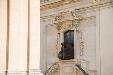view of the city of Noto in Sicily