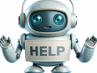 AI Customer Support Icons Smiley Face Plain Background Image Concept for Customer Satisfaction with Ample Copy Space for Branding - Enhance Your Marketing with This Unique Stock Photo