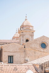 view of the city of Noto in Sicily
