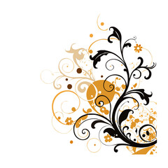 Beautiful Abstract Floral Background Design