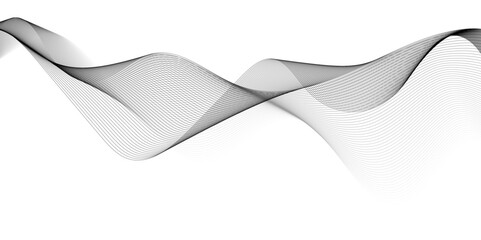 Technology, data science, geometric border. Isolated on white, Digital frequency track equalizer. Stylized line art background. Vector illustration