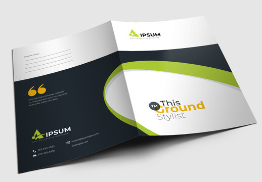 Simple Creative Business Presentation Folder