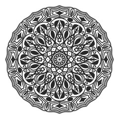 Mandala pattern colored background. Vector illustration,Mandala Line Drawing Design,Ornamental mandala with golden color arabesque floral pattern islamic east style