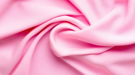 Obraz premium Soft Pink Silk Drape: A luxurious, ethereal fabric with a delicate, swirling pattern, perfect for adding a touch of elegance to any design.