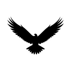 Naklejka premium Silhouette of a Condor vector, Condor illustration