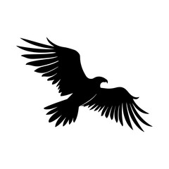 Fototapeta premium Silhouette of a Condor vector, Condor illustration