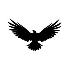 Obraz premium Silhouette of a Condor vector, Condor illustration