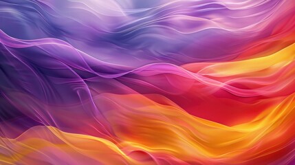 Fototapeta premium Abstract Flowing Colors, Wavy Lines