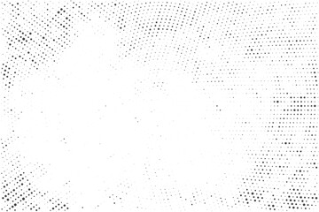 Black and white grunge halftone pattern texture background
