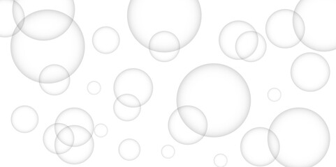 Abstract background with circle white abstract geometric background with soft light white paper circles geometric design. illustration abstract modern. Round vector banners background.