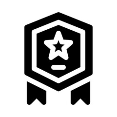 Badge glyph icon