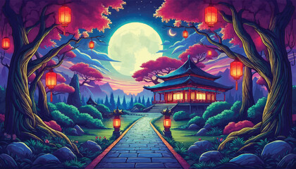 Japanese landscape 