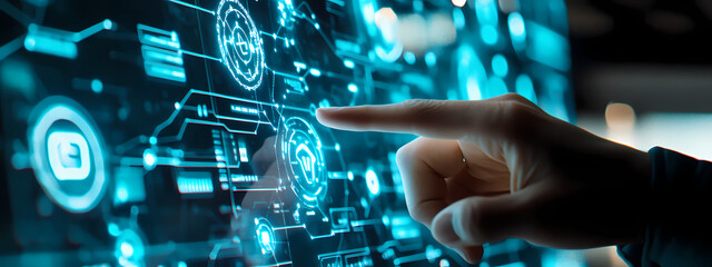 Fototapeta premium User Control in a Digital World