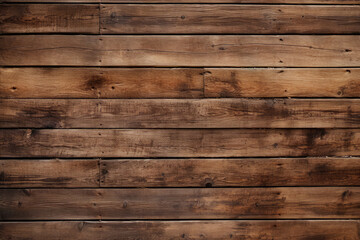 Fototapeta premium Processed collage of old retro wooden wall surface texture. Background for banner, backdrop
