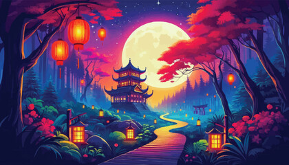 Japanese landscape 
