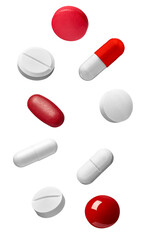 white red pill medical drug medication