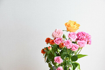 カラフルな花束