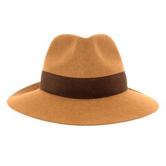 Brown Casual Western Ladies Hat