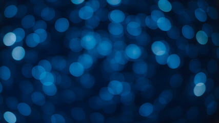 blue bokeh background