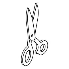 Crochet Hooks with Thread Reel isometric outline concept, vector icon, custom tailoring symbol, Made-to-measure clothing sign,Sewist materials stock illustration