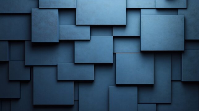 Cool slate blue panelled wall background with faint geometric patterns creating a calm and modern atmosphere ideal for offices or sleek residential interiors