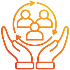 Customer Retention Icon