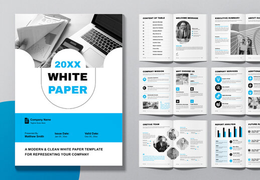 White Paper Template Layout