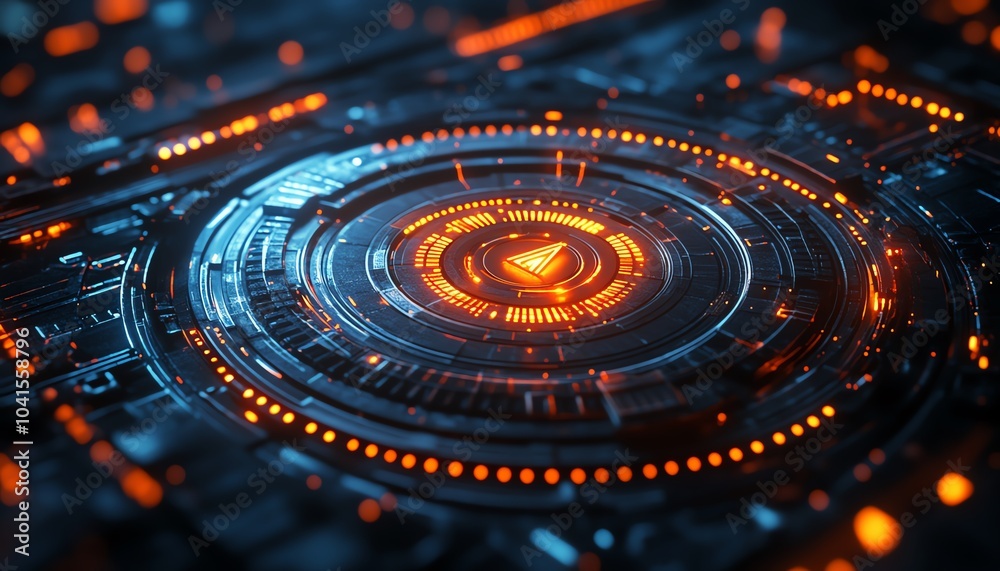Poster 3d rendering of a 2025 target concept showcasing arrows and business symbols, clean and modern desig