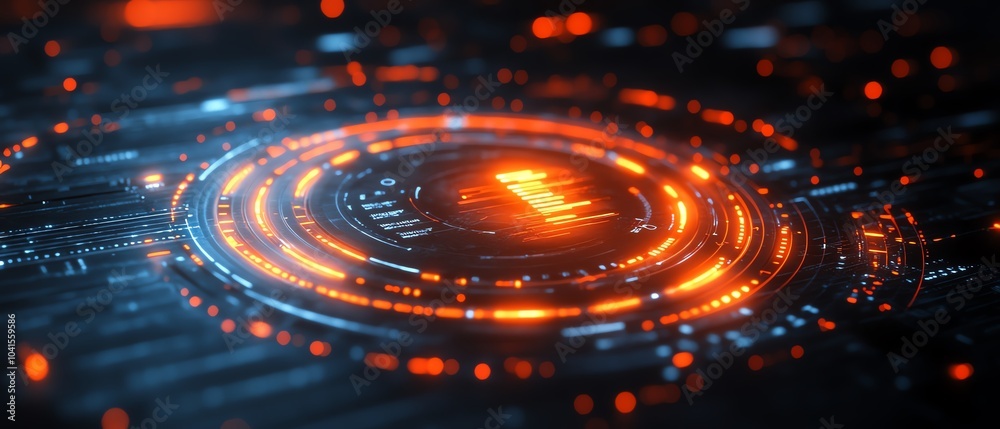Poster 3d rendering of a target concept for 2025, featuring arrows and business goal symbols, contemporary 