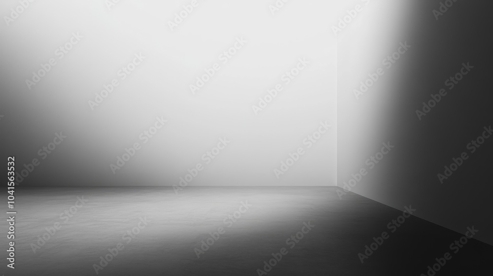 Aufkleber Stylish backdrop featuring a gradient transitioning from light gray to dark gray