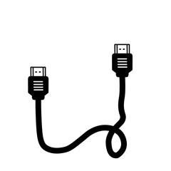 HDMI Cable Vector Illustration 