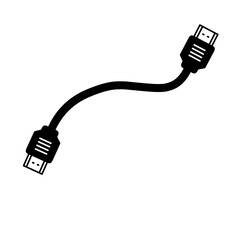 HDMI Cable Vector Illustration 
