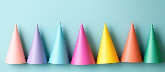 Colorful Party Hats For Kids Birthday Party