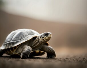 Obraz premium turtle on the rocks