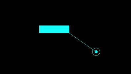 Call Out on black background, copy space