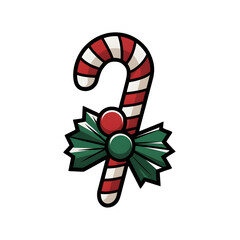 Christmas themed isolated on transparent background for illustration and t-shirt printing