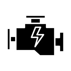 Engine Check glyph icon