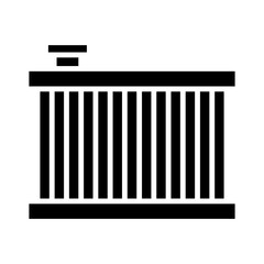 Radiator glyph icon