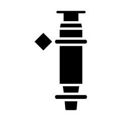 Fuel Injector glyph icon