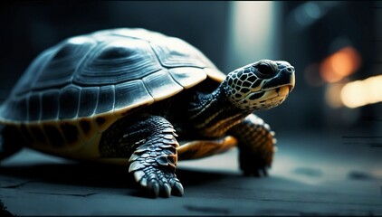 Obraz premium turtle on the rocks