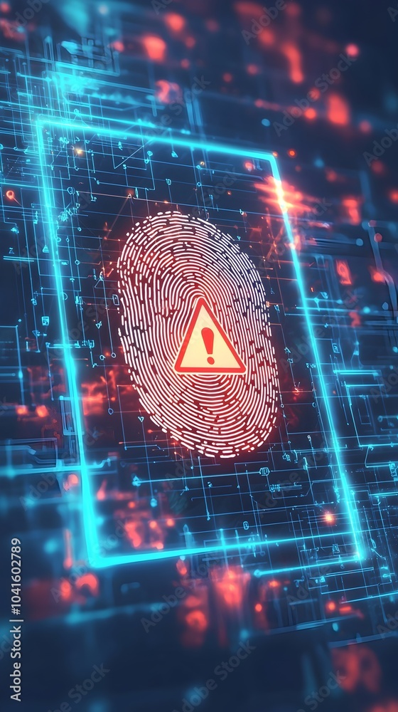 Poster biometric fraud detection and secure identity verification on digital interface