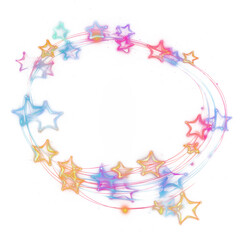 Fototapeta premium PNG Light decoration astronomy universe.