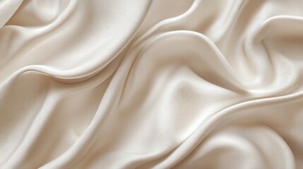 Obraz premium 3D rendering of a stylish light beige textile background for innovative design projects