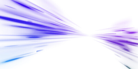 Lines in the shape of a comet against a dark background. Illustration of high speed concept. Motion light effect for banners. Fast speed car. Curved light trail stretched upward.