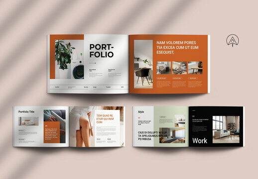 Portfolio Brochure Landscape Template