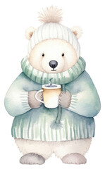 PNG Bear cup mammal coffee.